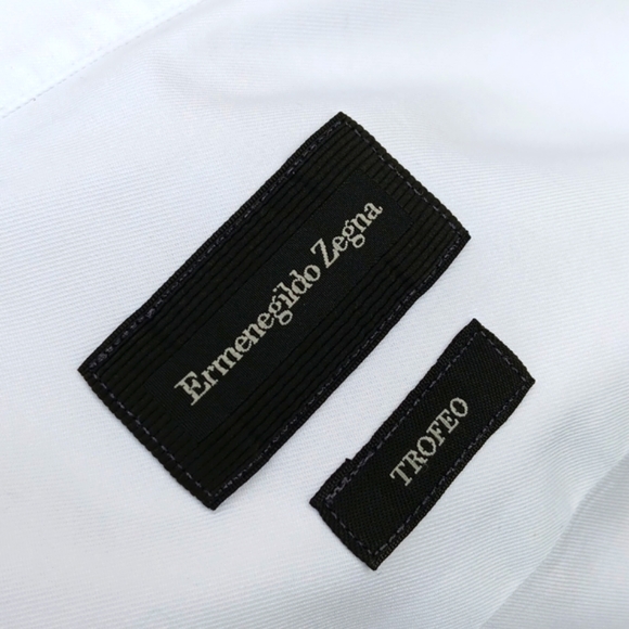 Ermenegildo Zegna Men's Trofeo™ Cotton Dress Shirt - Picture 10 of 16